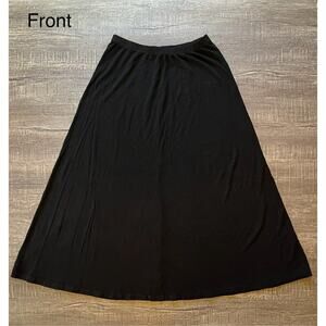 Cut Loose Women's Long A - Line Black Skirt, Size S